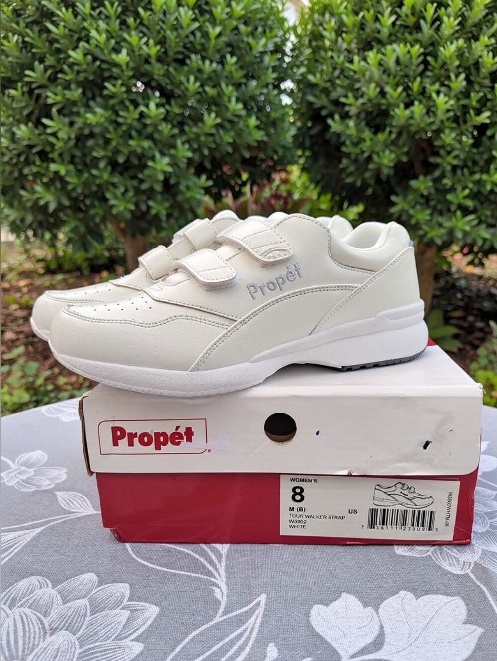 Propet Women's Leather Tour Walker Strap Shoes NEW Sneakers Size 8M